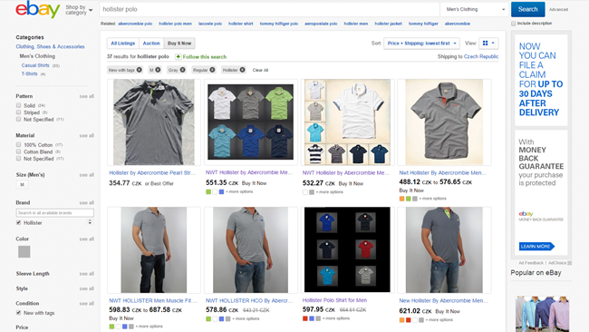 Jak nakupovat na eBay (ČESKÝ NÁVOD 2025)