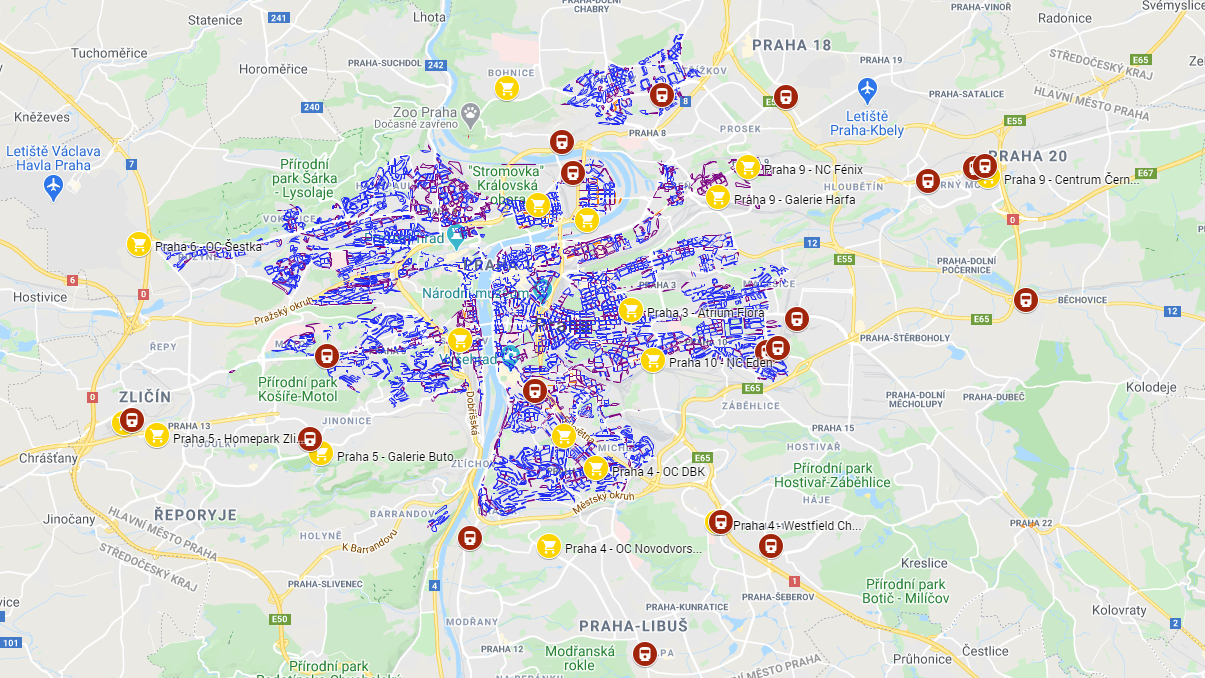 Parkování v Praze 2025: Kde parkovat zdarma, modrá a oranžová zóna, P+R parkoviště