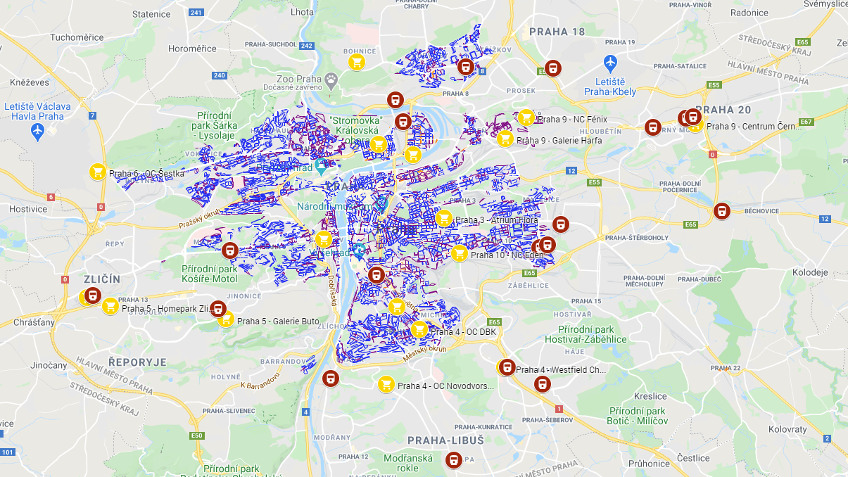 Parkování v Praze 2024: Kde parkovat zdarma, modrá a oranžová zóna, P+R parkoviště