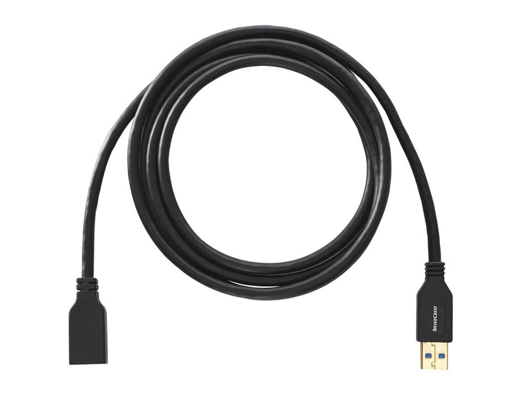 Prodlužovací USB kabel Silvercrest (délka 2 metry)