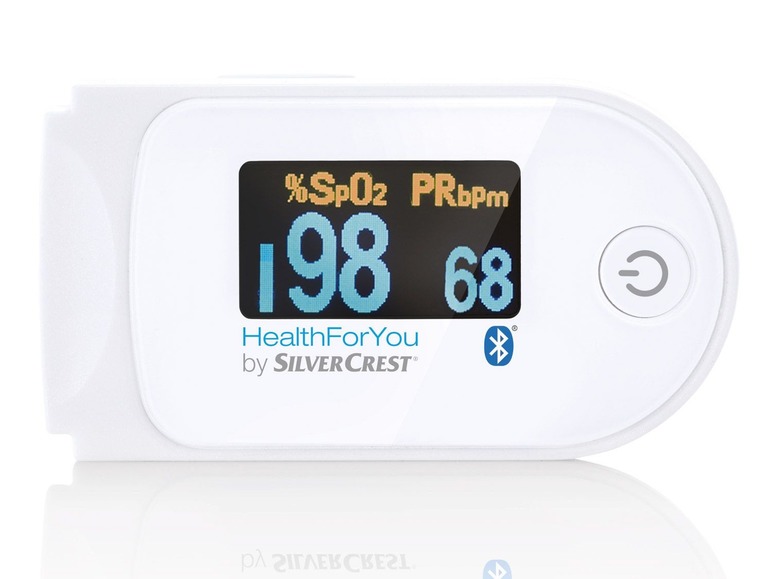 Pulzní oxymetr s bluetooth Silvercrest SPO 55