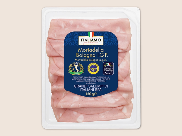 Šunka Italiamo Mortadella Bologna