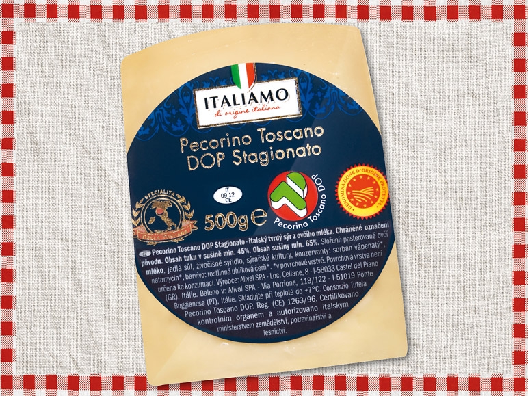 Sýr Italiamo Pecorino Toscano DOP