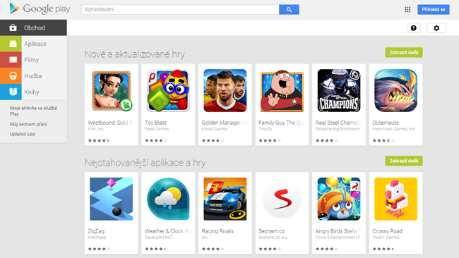 Jak nakupovat na Google Play