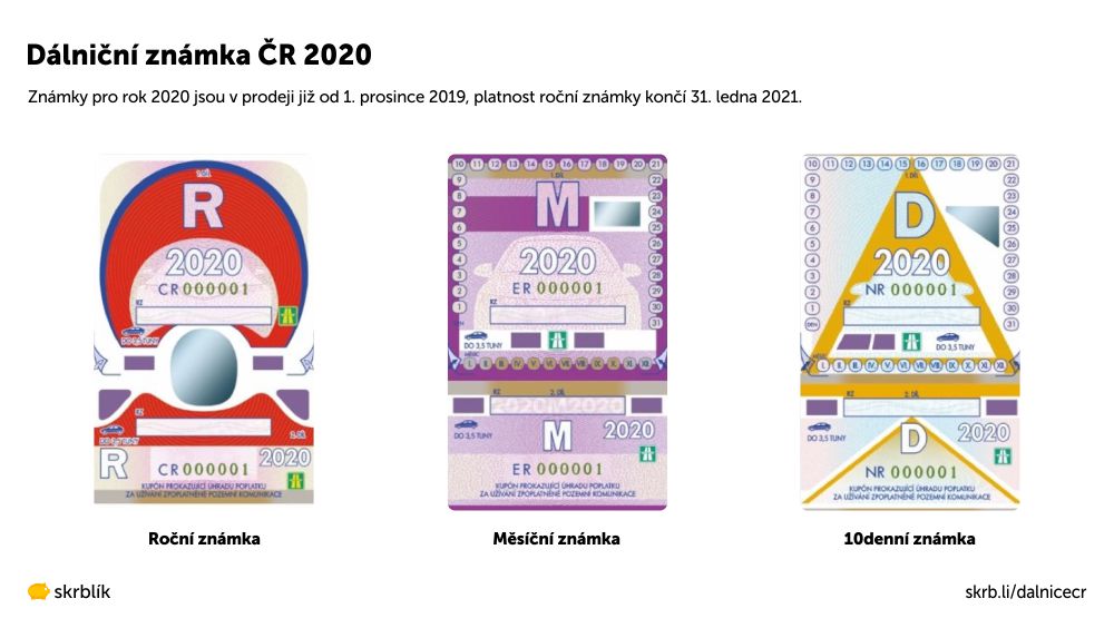 Jak nalepit dálniční známku ČR 2025