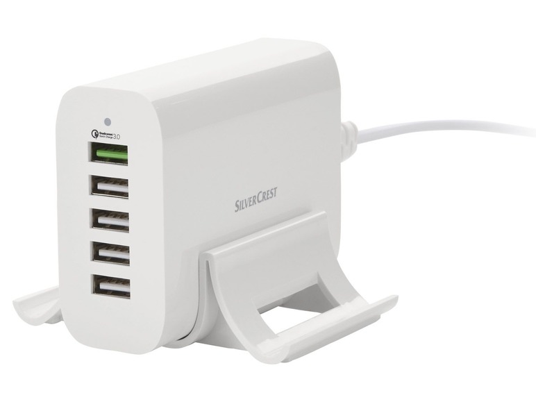 USB Quick Charge 3.0 nabíječka Silvercrest SULS 5 A1