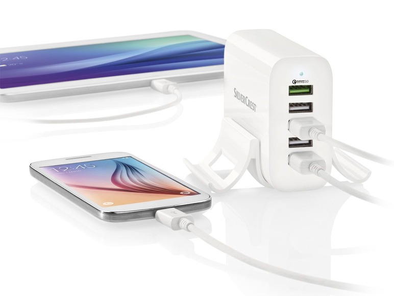 USB Quick Charge 3.0 nabíječka Silvercrest SULS 5 A1