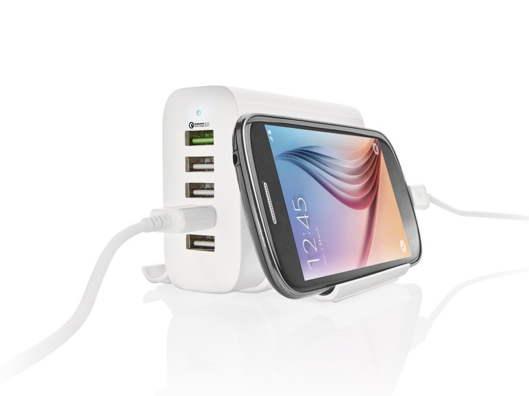 USB Quick Charge 3.0 nabíječka Silvercrest SULS 5 A1