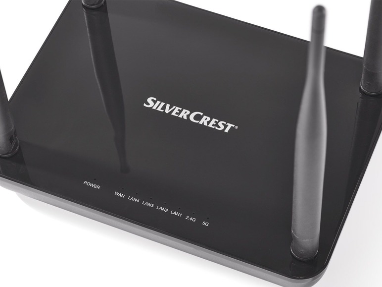 WiFi router Dual-Band Silvercrest SWR 1166 A1