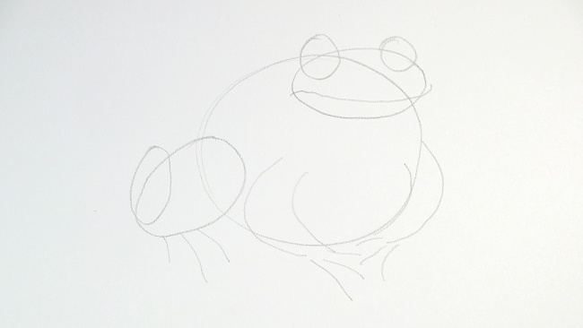 Jak nakreslit žábu