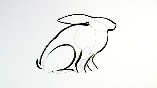 Jak nakreslit zajíce