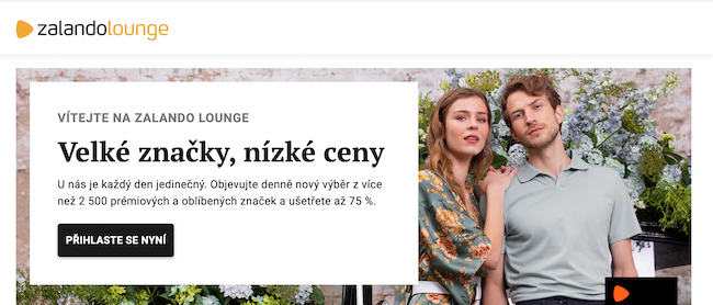 Nákupní klub Zalando Lounge